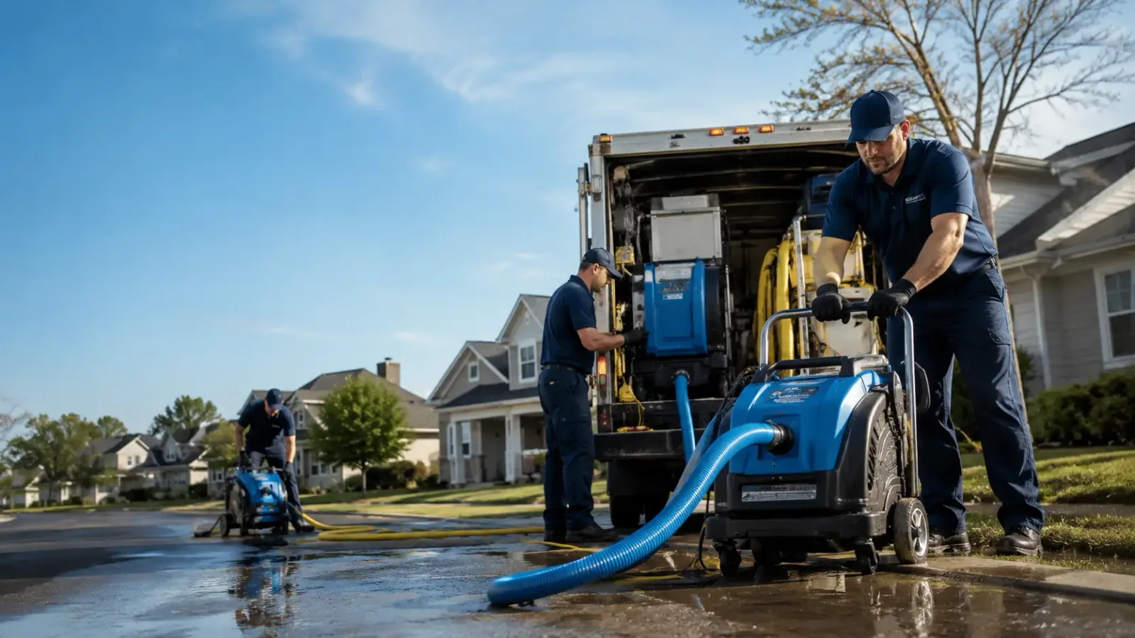 Flood Damage Cleanup in Mount Olive, WV